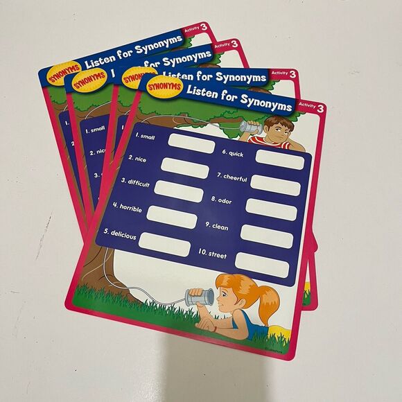 Lakeshore Building Vocabulary Listening Pack Synonyms With Disc 2006 - Picture 7 of 9